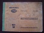 Heinkel 150 cc scooter instructie boekje, Motoren, Ophalen of Verzenden, Overige merken