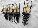 industriele loop/hanglamp, Gebruikt, Ophalen of Verzenden, Metaal, Minder dan 50 cm