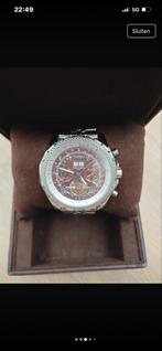 Breitling Continentale Polshorloge, Sieraden, Tassen en Uiterlijk, Horloges | Heren, Gebruikt, Staal, Breitling, Polshorloge