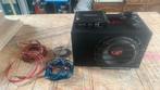 Subwoofer set 500w compleet met alle kabels, Auto diversen, Autospeakers, Ophalen of Verzenden, Zo goed als nieuw