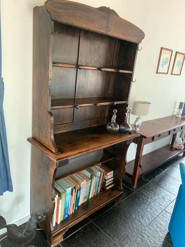 Antieke 19e eeuwse brocante kast/dressoir, Huis en Inrichting, Kasten | Buffetkasten, Gebruikt, 150 tot 200 cm, 100 tot 150 cm