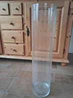 Glazen vaas 68 cm, Huis en Inrichting, Ophalen, Overige kleuren, 50 tot 75 cm, Glas