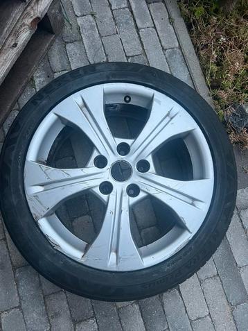 Renault Megane Velg - schade na aanrijding - 17” velg beschikbaar voor biedingen