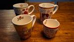 Blond Amsterdam set van 4 mokken, 2x XL, Middel en klein, Blond Amsterdam, Ophalen of Verzenden, Zo goed als nieuw, Kop(pen) en/of Schotel(s)