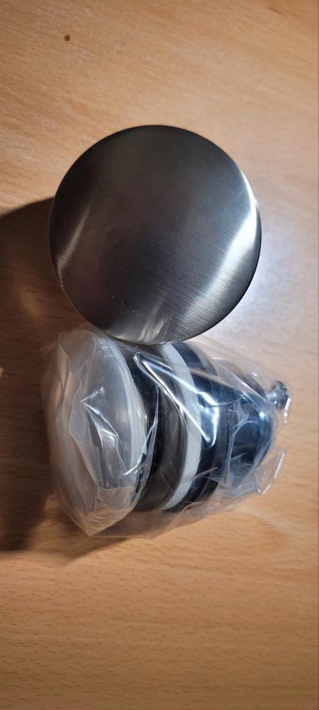 Blaufoss popup afvoerplug - Nieuw, Doe-het-zelf en Verbouw, Sanitair, Nieuw, Wastafel, Rvs, Ophalen