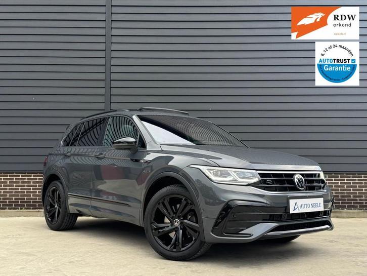 Volkswagen Tiguan 2.0 TSI 4Motion R Line Panoramadak, Trekha, Auto's, Volkswagen, Bedrijf, Te koop, Tiguan, 360° camera, 4x4, ABS
