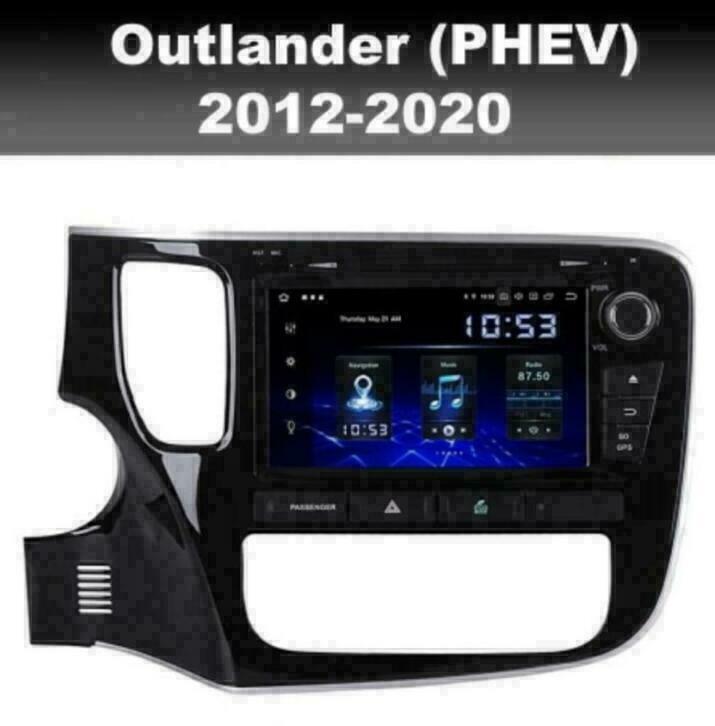 Mitsubishi Outlander PHEV radio navigatie dab+ android 10, Auto diversen, Autoradio's, Ophalen of Verzenden, Nieuw