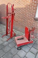 COLLECTORSITEM ! SCHUURVONDST Zakkenheffer + Bascule TEAB!, Ophalen