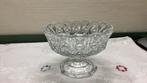 Kristallen fruitschaal, brocante, Ophalen of Verzenden
