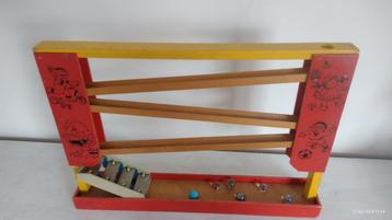 Vintage/retro/oude houten knikkerbaan/jodelbaan beschikbaar voor biedingen