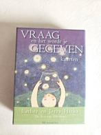 Vraag en het wordt je gegeven kaarten Esther en Jerry Hicks, Ophalen of Verzenden, Zo goed als nieuw, Tarot of Kaarten leggen