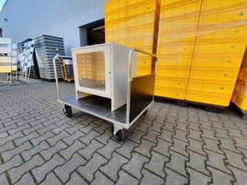 Zgan transportwagen 120x80cm duw wagen 2 zwenkwielen  beschikbaar voor biedingen