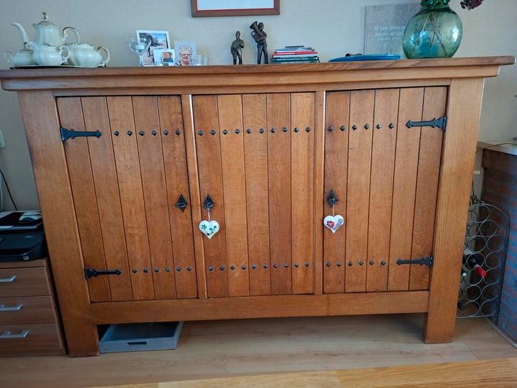 Mooie kast van Topform!, Huis en Inrichting, Kasten | Dressoirs, Gebruikt, 100 tot 150 cm, 25 tot 50 cm, Eikenhout, Ophalen of Verzenden