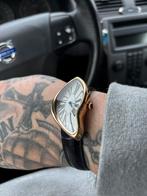 Crash Horloge Salvador Dali, Sieraden, Tassen en Uiterlijk, Ophalen of Verzenden, Zo goed als nieuw, Leer, Overige merken