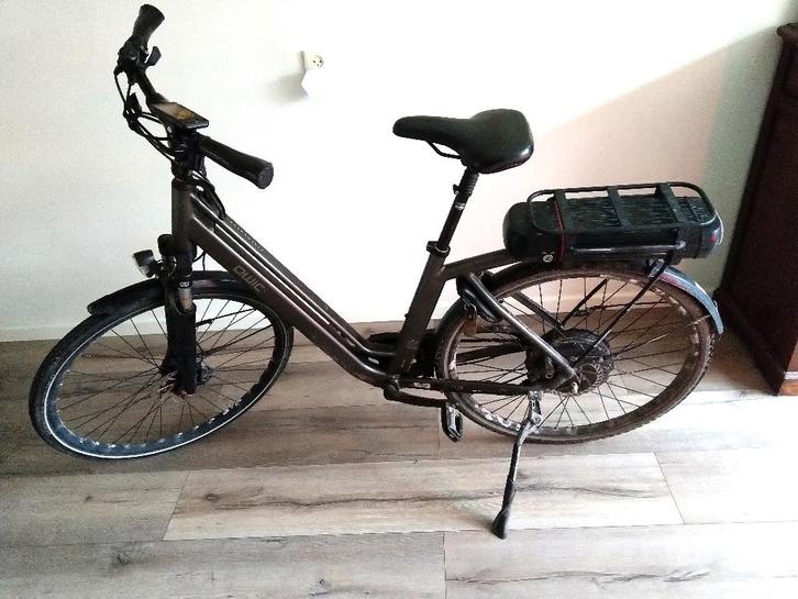 Qwic Rd9, Fietsen en Brommers, Elektrische fietsen, Gebruikt, Qwic, 47 tot 51 cm, 30 tot 50 km per accu, Ophalen of Verzenden