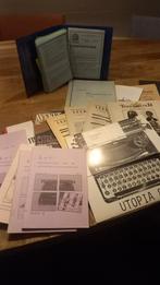 Boeken en kwartaalbladen over typemachines, Ophalen of Verzenden
