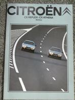 Citroen CX folder 1981, Ophalen of Verzenden, Zo goed als nieuw, Citroën