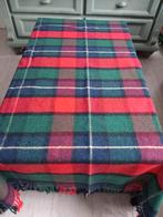 Vintage Vesta wollen deken - Schotse ruit, Huis en Inrichting, Woonaccessoires | Plaids en Woondekens, Ophalen of Verzenden, Gebruikt