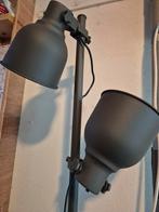 Hektar Staande Lamp 3 Spots - Donkergrijs, Huis en Inrichting, Ophalen, Gebruikt, Metaal, 150 tot 200 cm