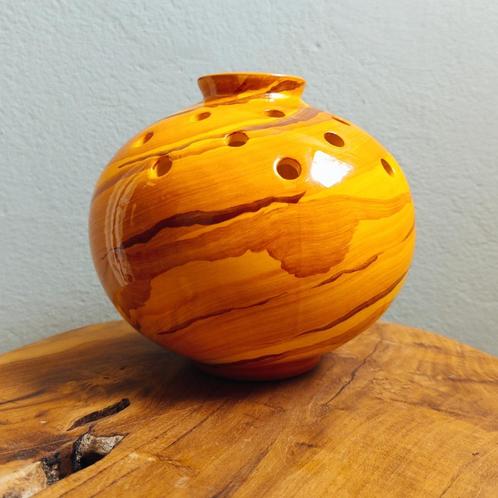Griekse Vaas Potpourrihouder Fait Main Grèc Porselein Cognac, Antiek en Kunst, Antiek | Vazen, Ophalen of Verzenden