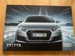 Audi TT TTS autofolder 2017 brochure, Ophalen of Verzenden, Zo goed als nieuw, Audi