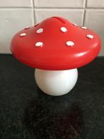 Vintage plastic spaarpot paddestoel - in goede staat, Ophalen of Verzenden, Zo goed als nieuw, Overige materialen, Overige thema's