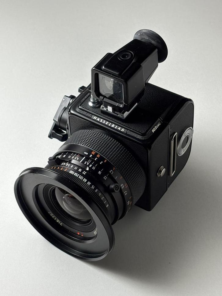 Hasselblad SWC 903, Biogon 4.5/38 mm T*, Audio, Tv en Foto, Fotocamera's Analoog, Zo goed als nieuw, Spiegelreflex, Overige Merken