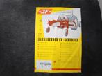 Tractor folder JF Harkkeerder en Schudder, Boeken, Catalogussen en Folders, Ophalen of Verzenden, Zo goed als nieuw