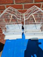 2 vogelkooien, Dieren en Toebehoren, Ophalen, Gebruikt, Vogelkooi