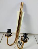 vintage wandlamp voor 2 kelken -met trekschakelaar -Jaren50, Huis en Inrichting, Lampen | Wandlampen, Ophalen of Verzenden, Gebruikt