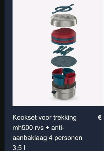 Kookset voor camping. beschikbaar voor biedingen