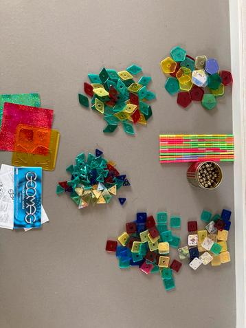 100% originele Geomag magneet speelgoed vintage 522 stuks beschikbaar voor biedingen