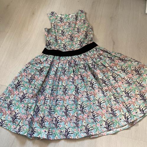 MOLO jurk met nostalgische bloemen print mt 146-152, Kinderen en Baby's, Kinderkleding | Maat 146, Meisje, Jurk of Rok, Ophalen of Verzenden