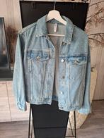 Zara spijkerjas oversized met strass, Kleding | Dames, Jassen | Zomer, Ophalen of Verzenden, Zo goed als nieuw, Maat 34 (XS) of kleiner