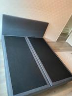 Boxspring 180x200 - Tweepersoonsbed - Antraciet, Huis en Inrichting, Slaapkamer | Bedden, Tweepersoons, Ophalen of Verzenden, Zo goed als nieuw