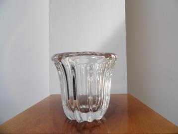 Art Deco Val st Lambert Fifties Vaasje, Kristal beschikbaar voor biedingen