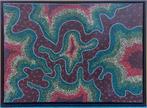 Schilderwerken aboriginal stijl acryl op canvas, Ophalen