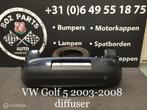 VW Golf 5 achterbumper met diffuser 2003-2008 origineel, Auto-onderdelen, Carrosserie en Plaatwerk, Gebruikt, Ophalen of Verzenden