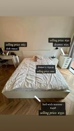 Ikea bed, Ophalen, Zo goed als nieuw, Tweepersoons