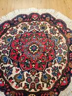 Vintage handgeknoopt perzisch tapijt tabriz rond 90cm, Huis en Inrichting, Stoffering | Tapijten en Kleden, Info@SlatsAntiek.nl