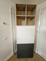 IKEA EKET kast uit drie delen - wit, eiken, donkergrijs, Ophalen, Gebruikt, Minder dan 150 cm, 150 tot 200 cm
