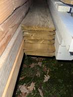 Geimpregneerde rabatdelen, Minder dan 25 mm, Ophalen of Verzenden, Zo goed als nieuw, Pallet