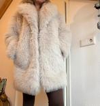 Bontjas fake fur zara, Ophalen of Verzenden, Zo goed als nieuw, Maat 38/40 (M), Beige