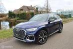 Audi Q5 sportback 45 TFSI Quattro / S-Line / Navi / Carplay, Gebruikt, Zwart, 4 cilinders, Blauw