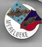 MERELBEKE PIN, Verzamelen, Speldjes, Pins en Buttons, Verzenden, Zo goed als nieuw, Stad of Land, Speldje of Pin