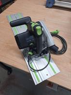 Festool TS55 invalzaag compleet!, Doe-het-zelf en Verbouw, Gereedschap | Zaagmachines, Ophalen, Invalzaag, Zo goed als nieuw, 30 tot 70 mm