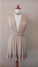 Wikkeljurkje  hoogzomer maat M Nieuw, Kleding | Dames, Jurken, Maat 38/40 (M), Verzenden, Beige, Bali