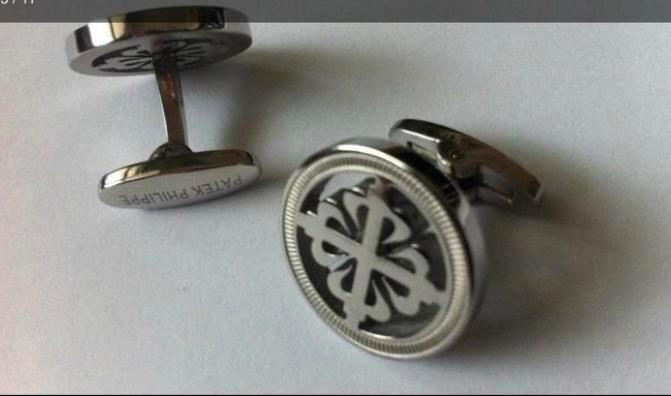 Manchetknopen met het calatrava kruis, patek philippe, Sieraden, Tassen en Uiterlijk, Manchetknopen, Nieuw, Ophalen of Verzenden