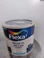 2,5 liter Flexa strak in de lak, Wit, Nieuw, Ophalen of Verzenden, Lak