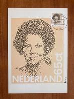 Maximumkaart postzegel Koningin Beatrix. 1981., Na 1940, Ophalen of Verzenden, Gestempeld